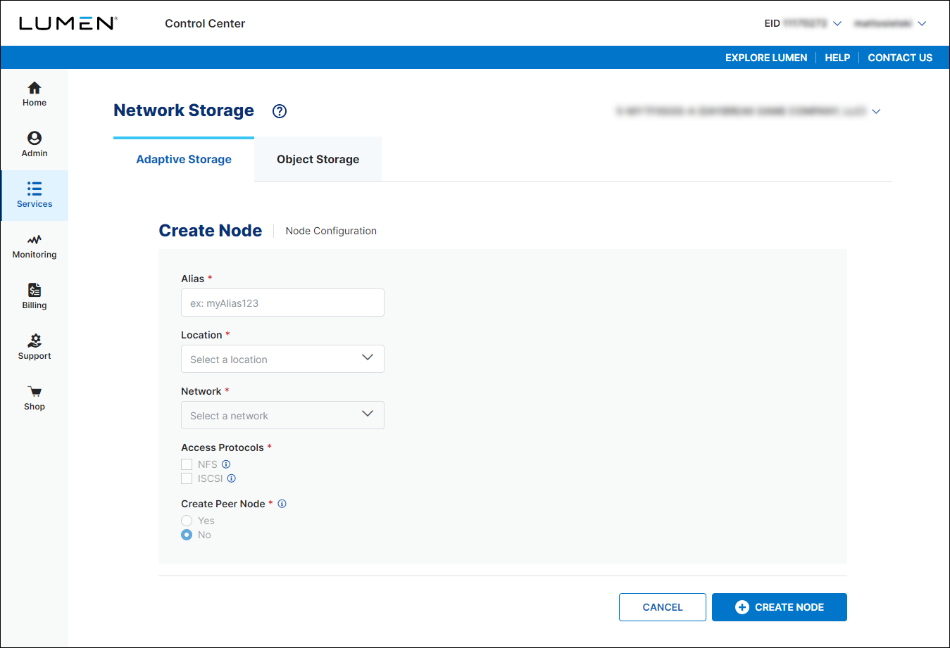 Create Node