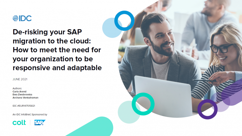 Migrating your SAP workload to the cloud - Colt Technology Services