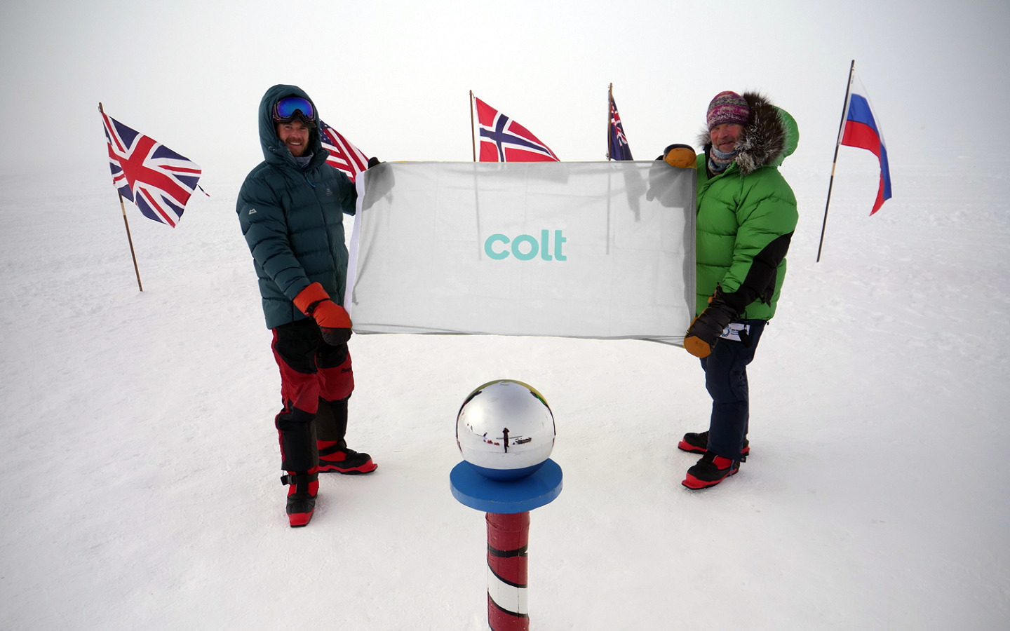 Colt Supports Sustainability Trek To The South Pole