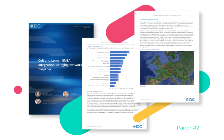 Image of three pages from IDC Spotlight paper