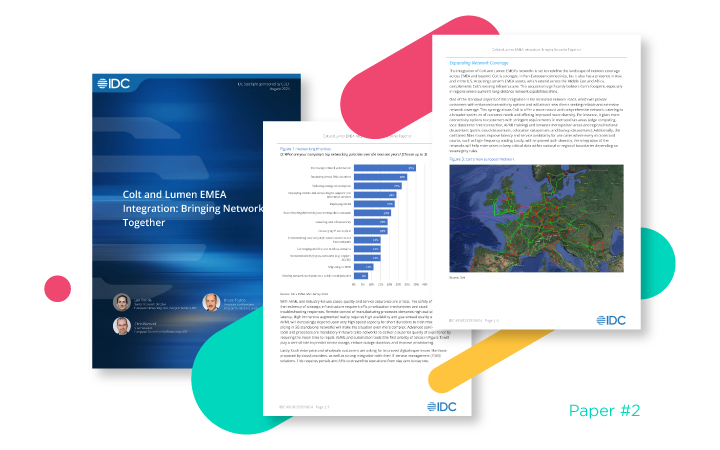 Image of three pages from IDC Spotlight paper