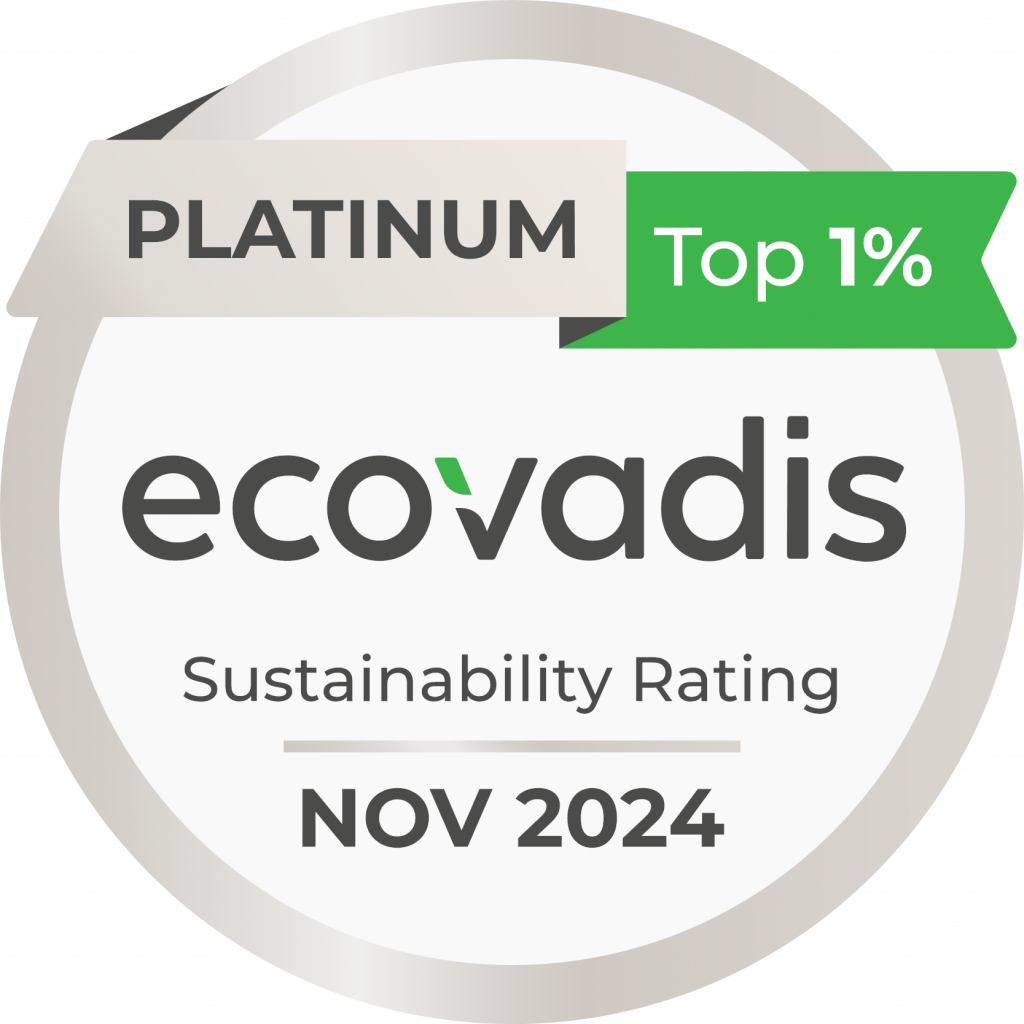 EcoVadis Platinum Medal 2024